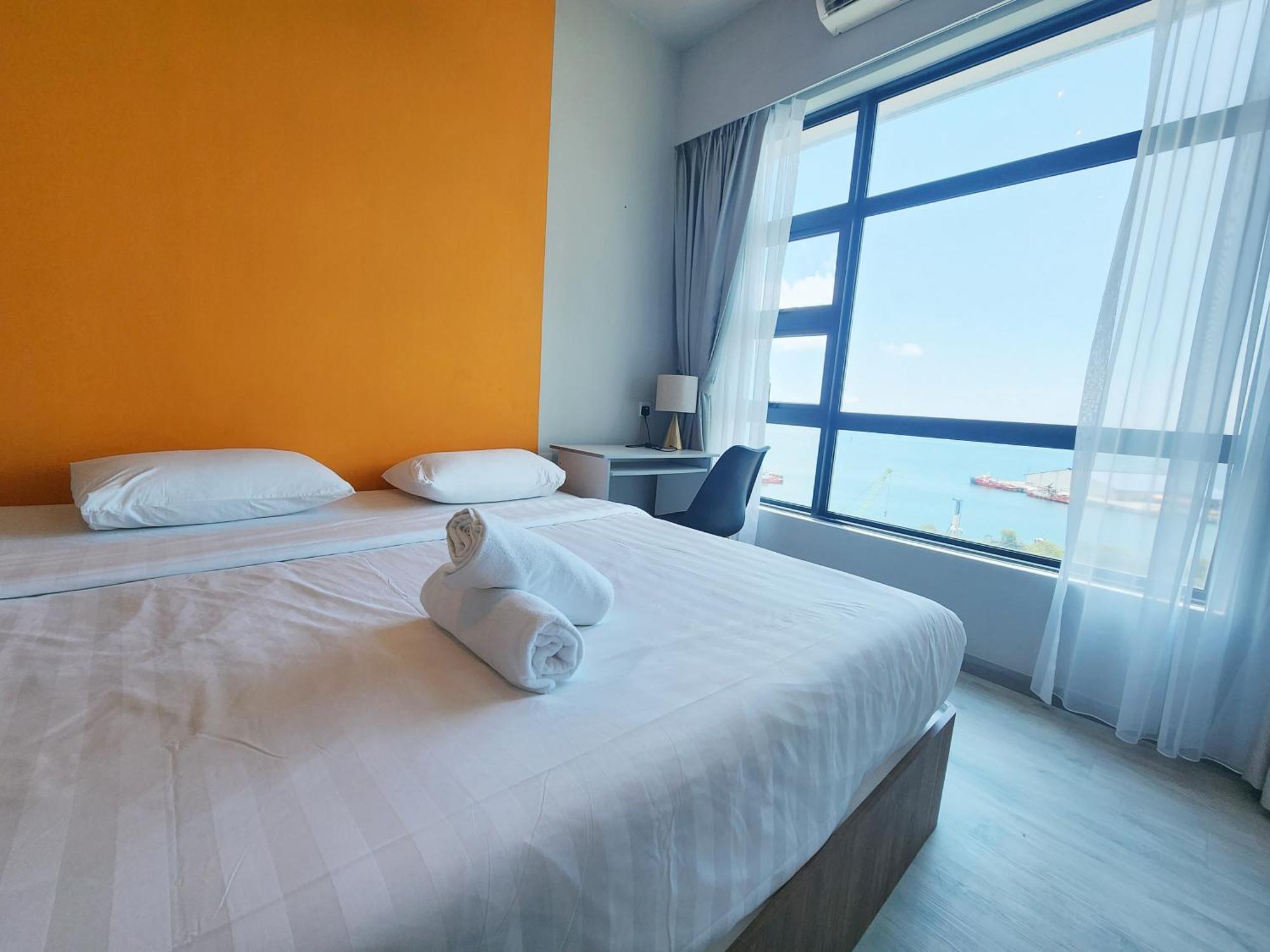 Jesselton Quay Kota Kinabalu City Centre By Lw Suites Pokój zdjęcie