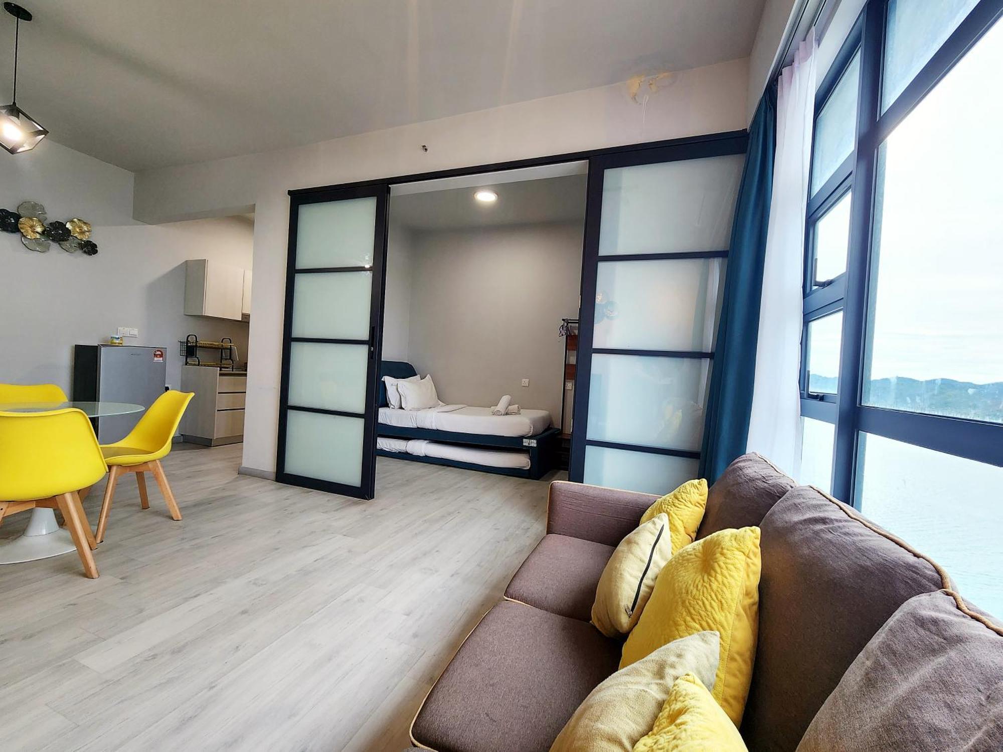 Jesselton Quay Kota Kinabalu City Centre By Lw Suites Pokój zdjęcie